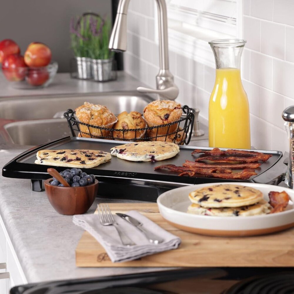 NEW Presto Non-Stick Electric Griddle 07030 - Picture 3 of 7